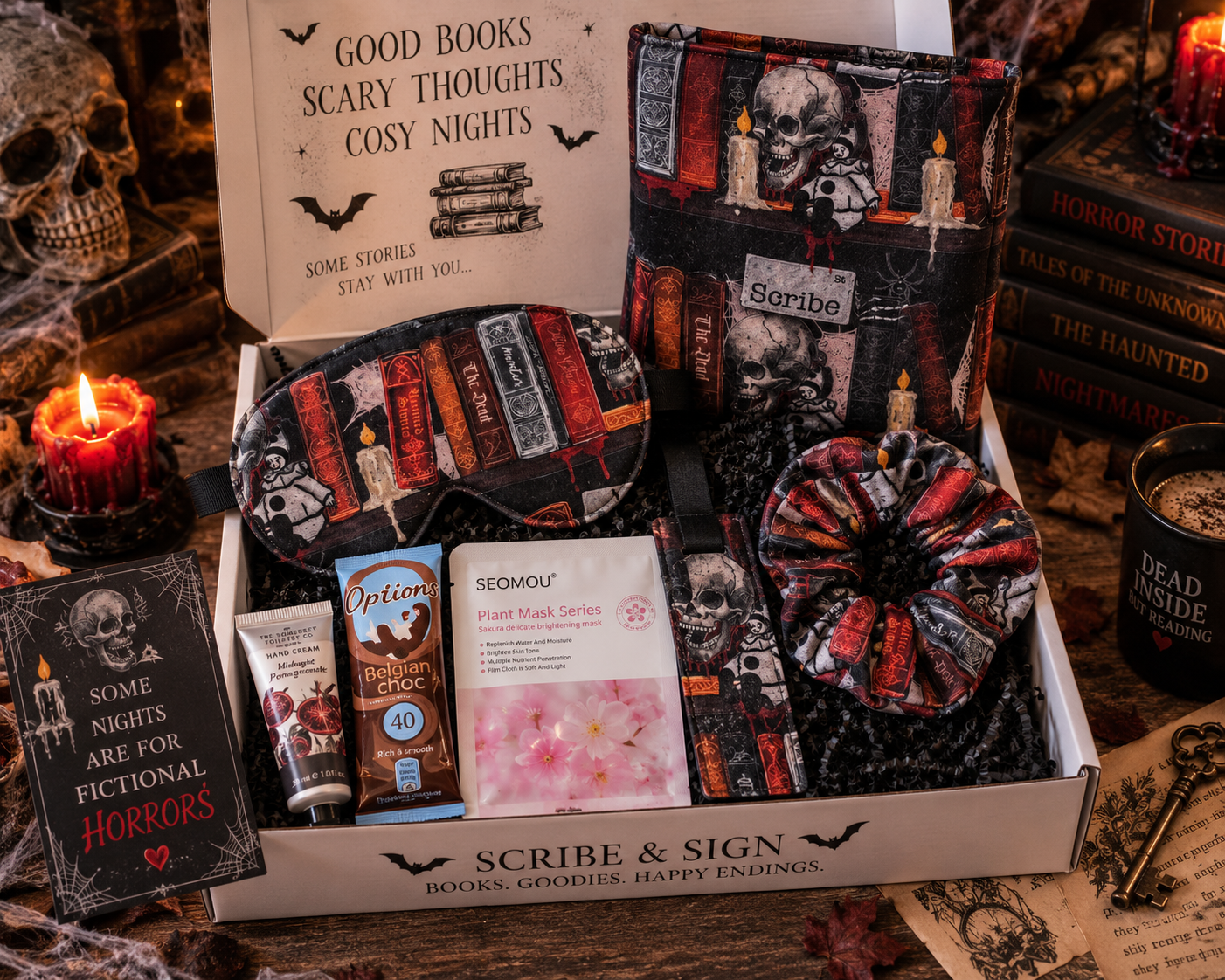 The Fright Night In | Handmade Horror Bedtime Book Box 🩸📚