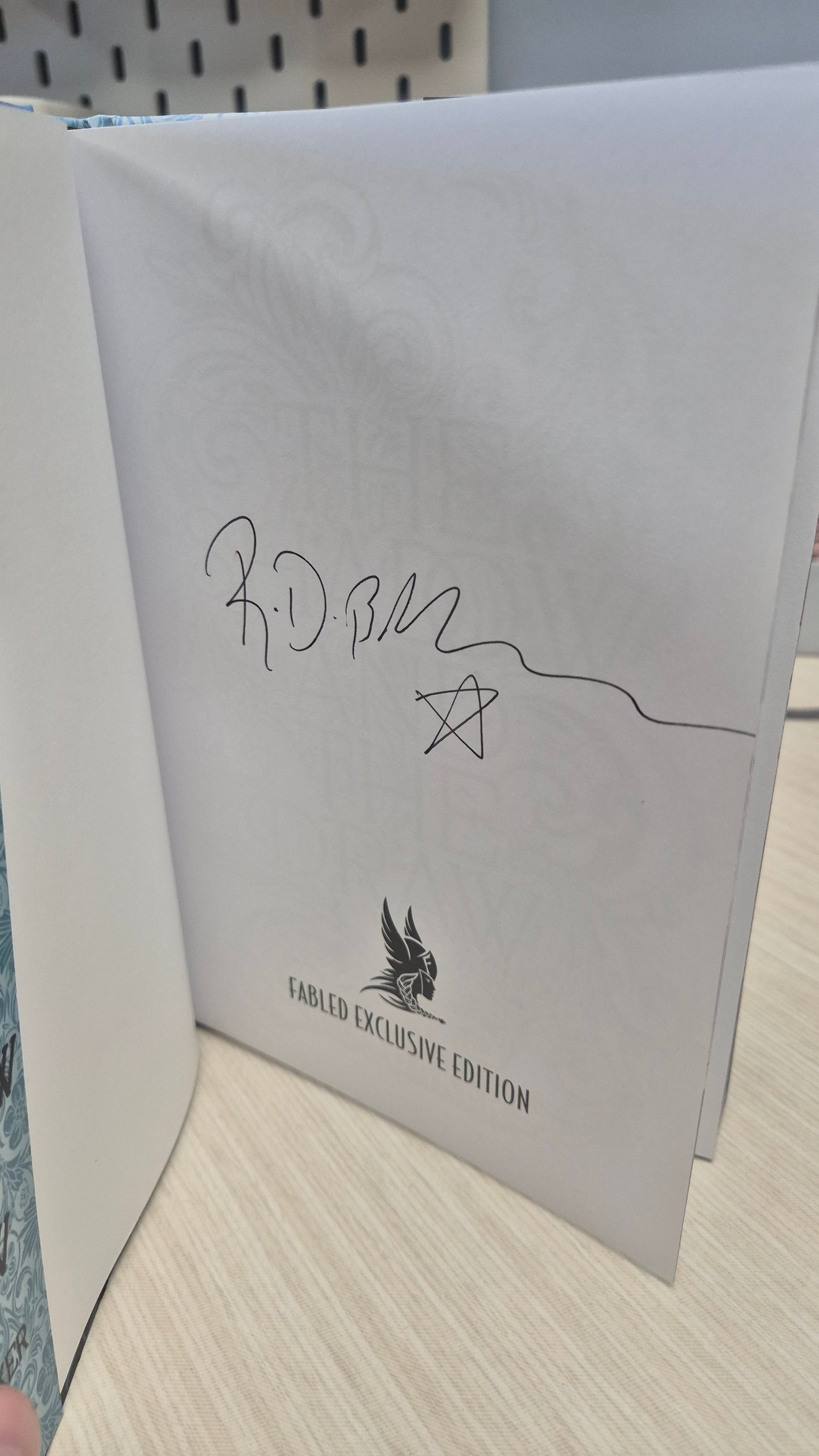 The Shadow and the Draw - R.D Baker - Signed