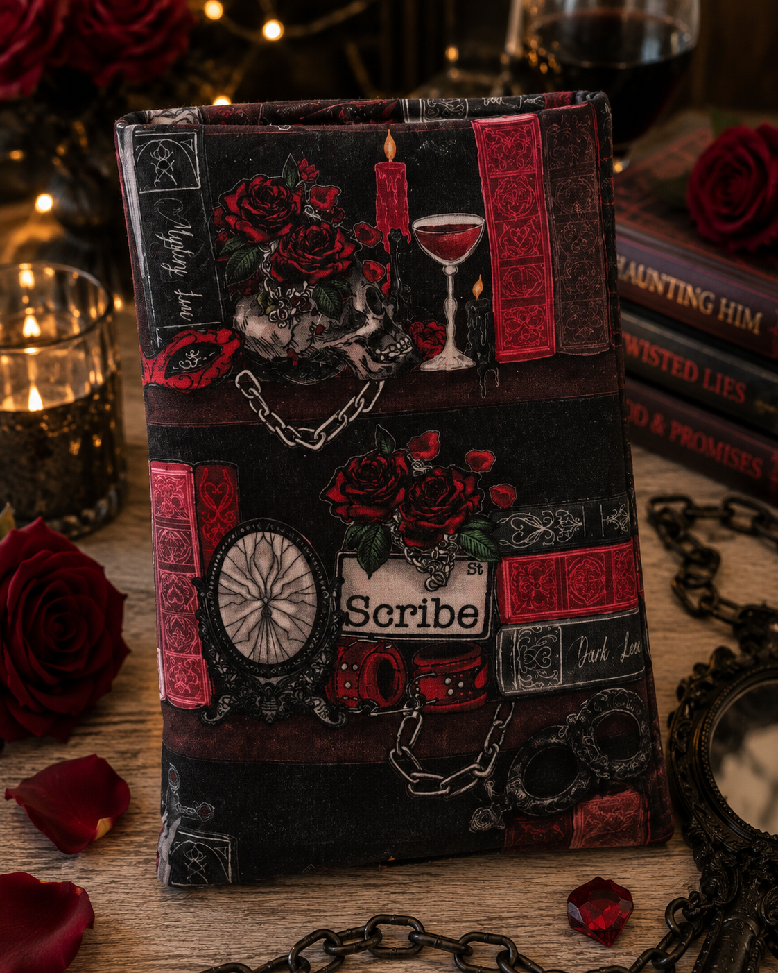 Bedtime Bookbox |The After Dark Night In | Handmade Dark Romance Book Box 🥀🖤