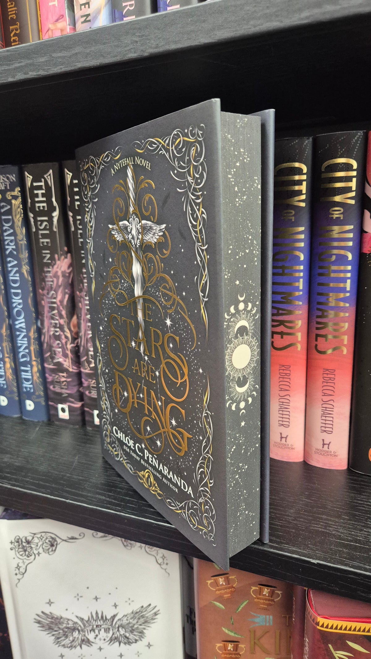 The Stars Are Dying by Chloe C. Peñaranda | First Edition Special Edition Hardback | Stencilled Edges