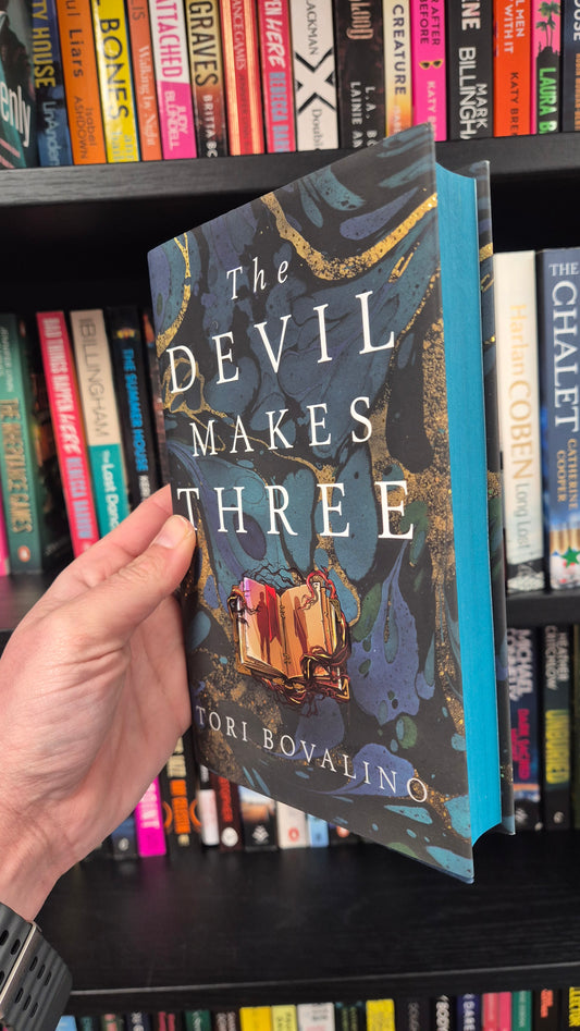 The Devil Makes Three - Tori Bovalino - Signed