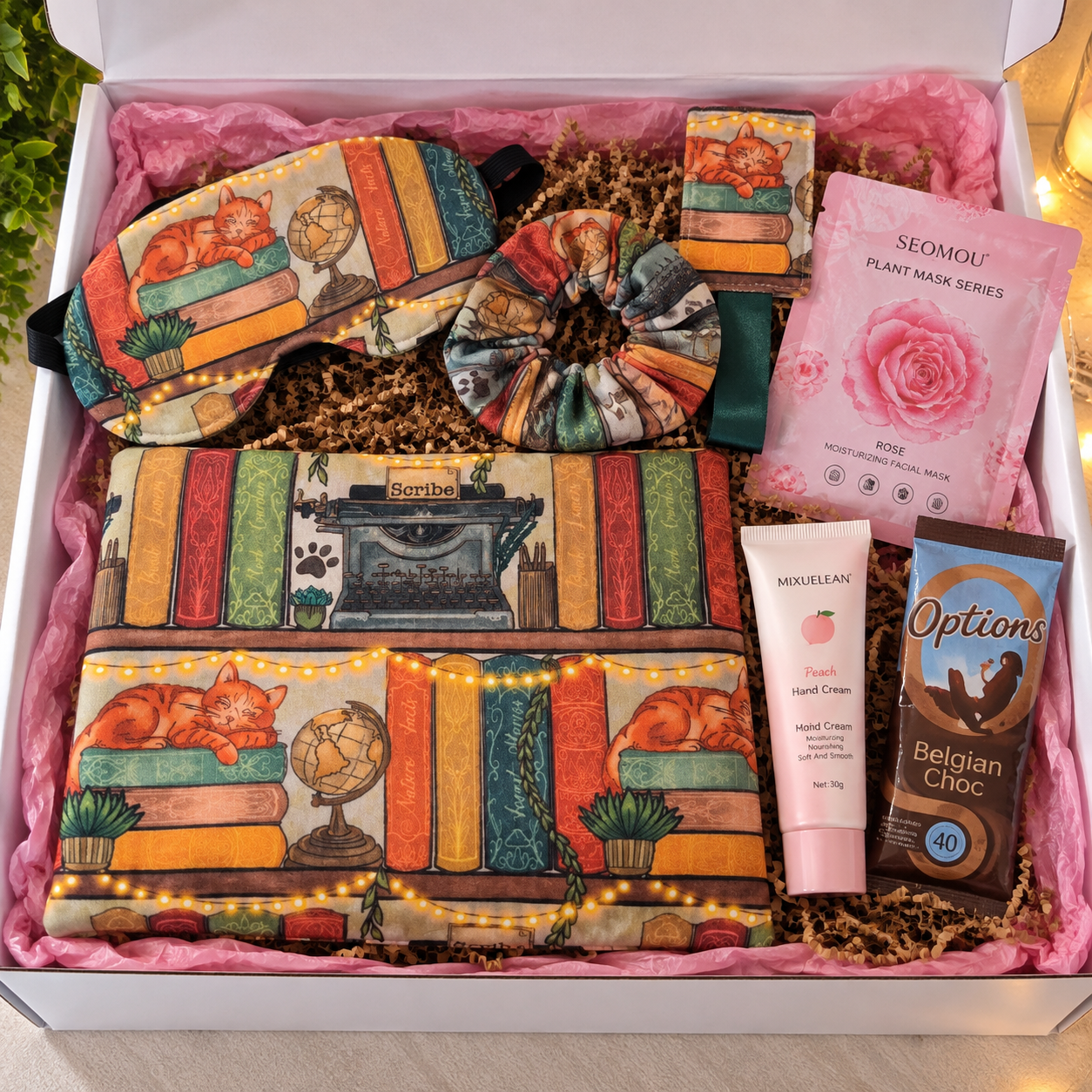 📚 The Book Lover’s Bedtime Book Box – Handmade & Exclusive to Scribe & Sign