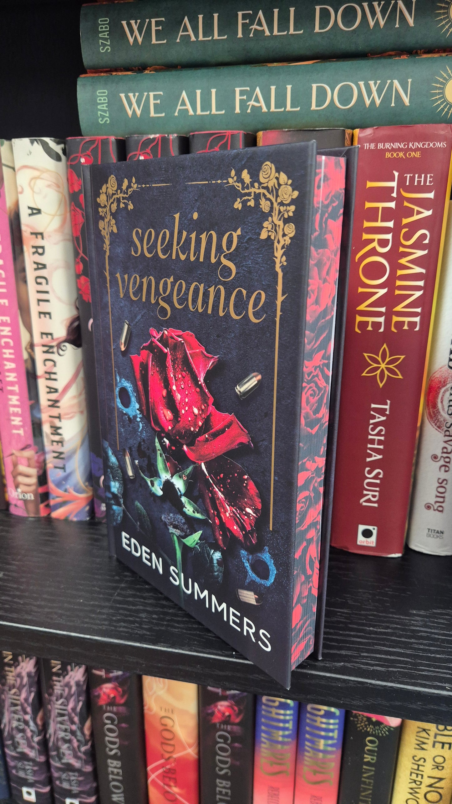 Seeking Vengeance by Eden Summers | SIGNED Literati Special Edition | Sprayed Edges | Hardback