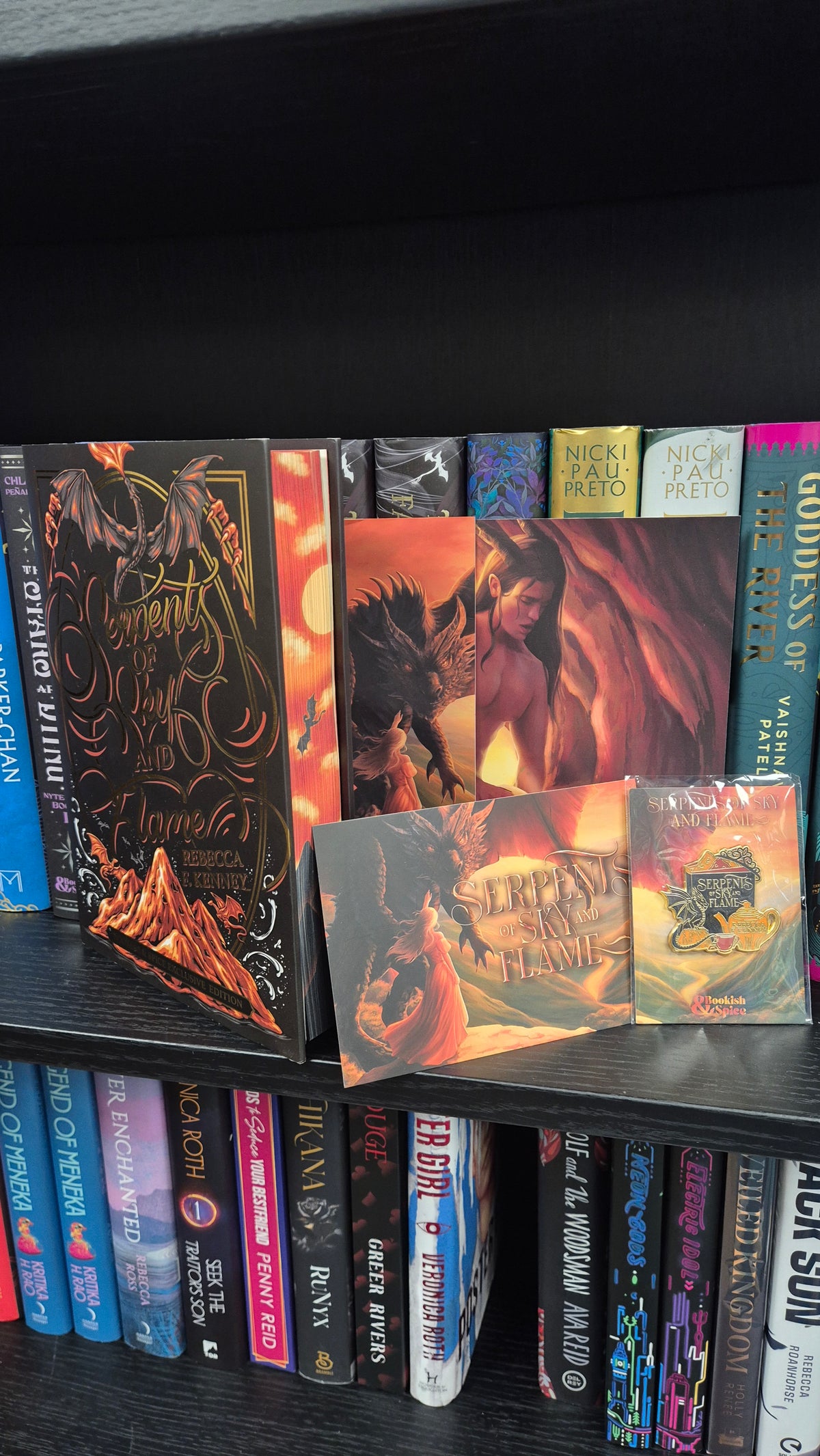 Serpents of Sky and Flame – Rebecca F. Kenney | SIGNED Bookish & Spice Exclusive Edition + Complete Extras